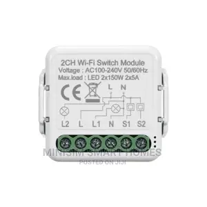 2 Gang Wifi Switch Module