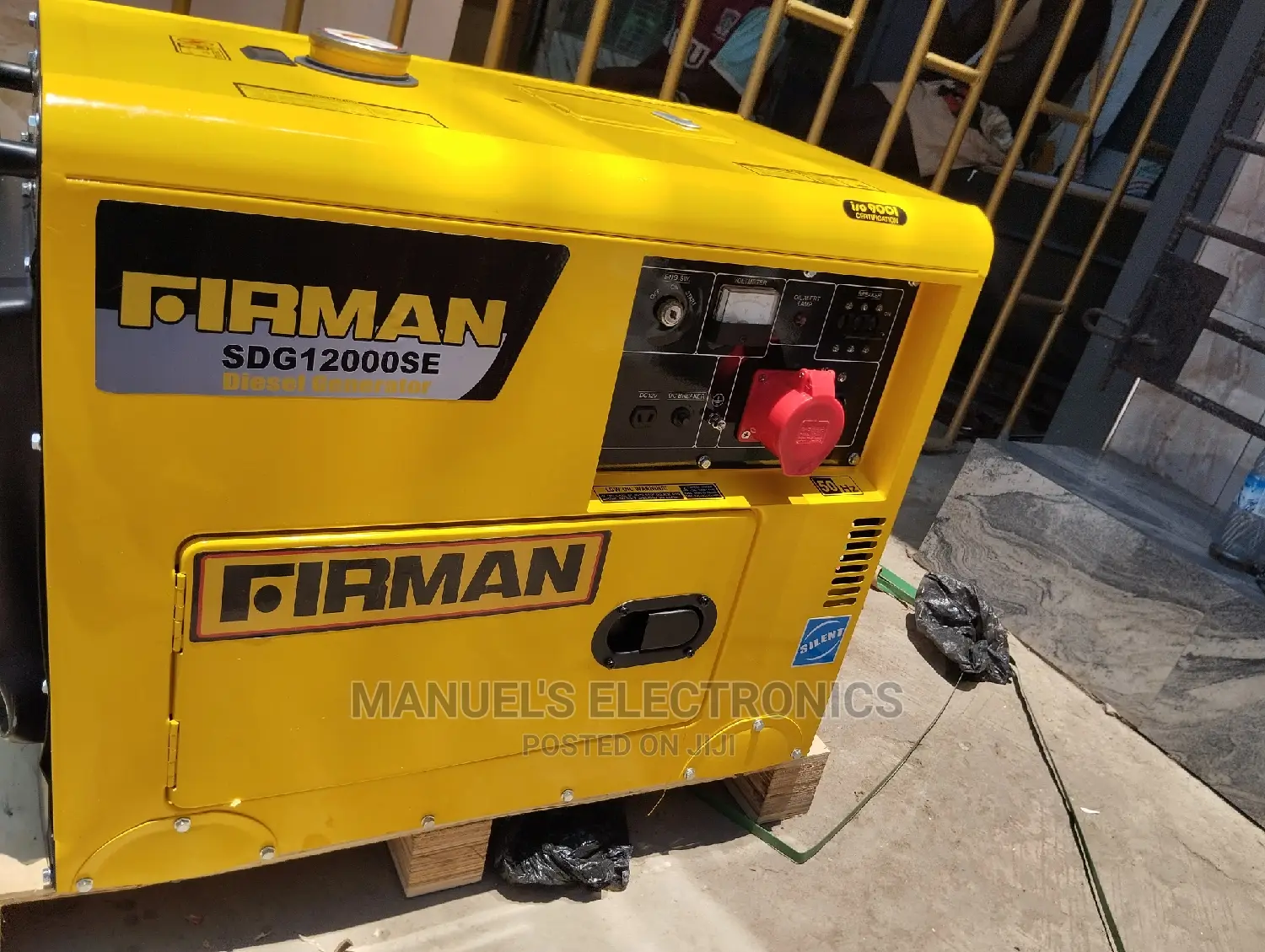 Firman Three Phase Diesel Soundproof Generator 10kva 100%