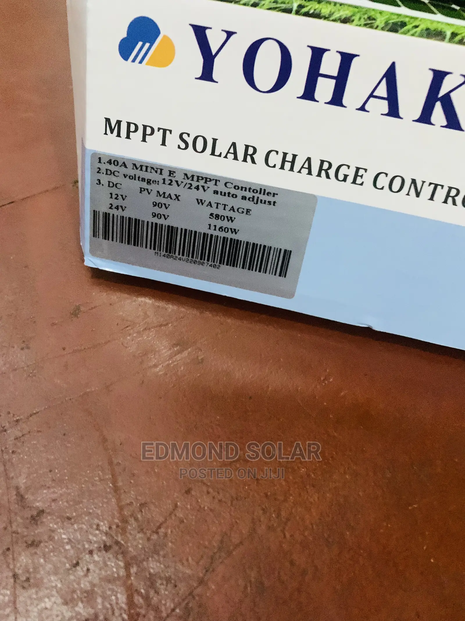 MPPT YOHAKO SOLAR Charger Controller 40ah.