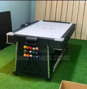 7FT 3 in 1 REVOLVER(GAME)TABLE (Air Hockey, Tennis, Snooker)