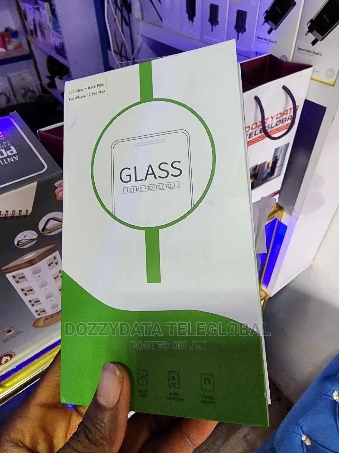iPhone 12 Pro Max, 13 Pro Max, Front Back Screen Protector