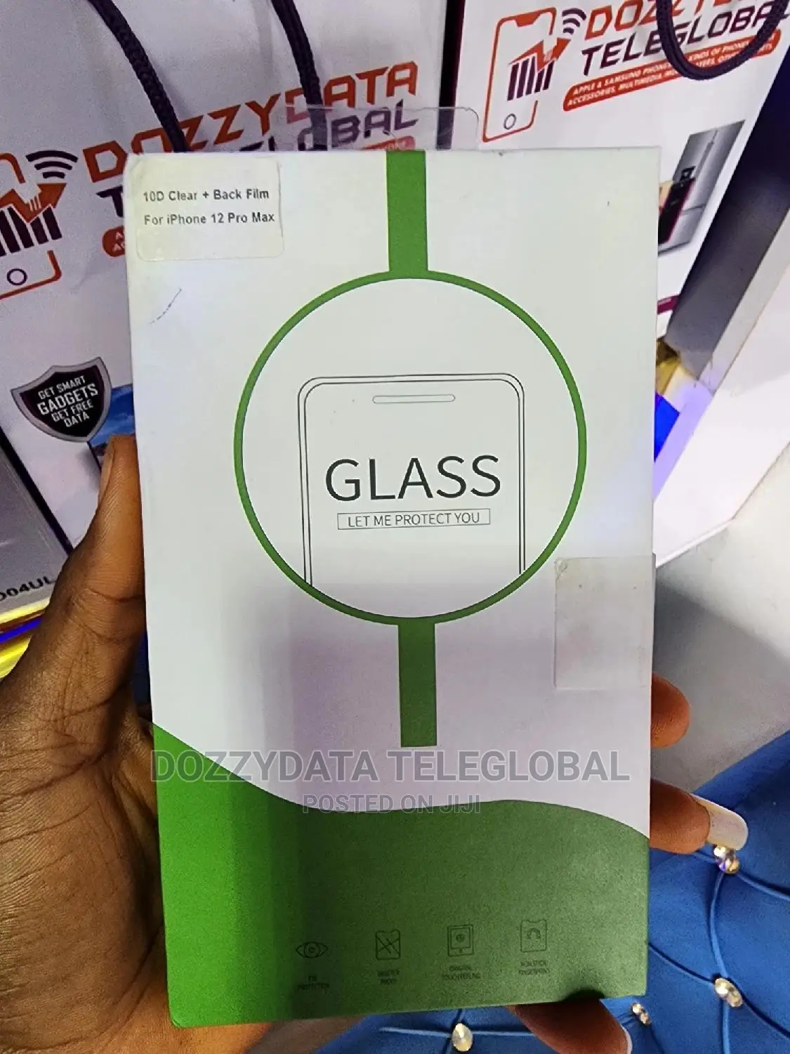 Silicone Edge Screen Guard Protector for Apple Phones