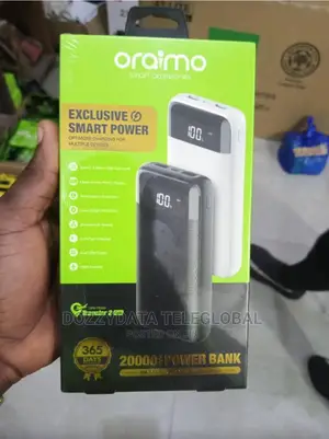 Oraimo 20,000mah Display Powerbank Original Oraimo Warranty