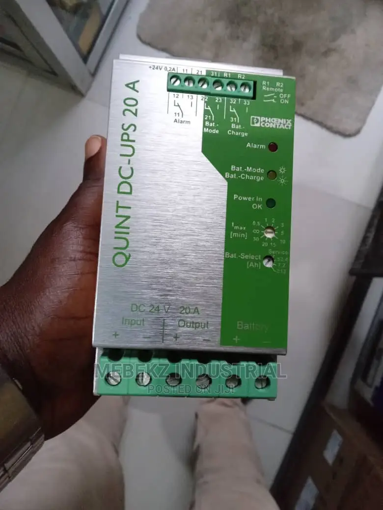 Phoenix Contact Battery Charger QUINT-DC-UPS/24DC/20