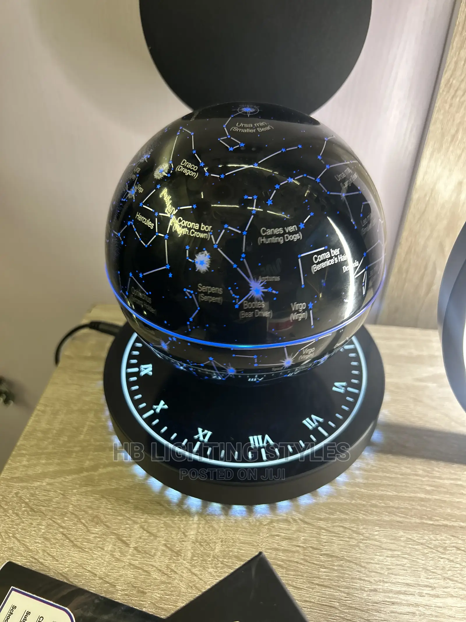 360 Rotational Planet Earth Table Lamp