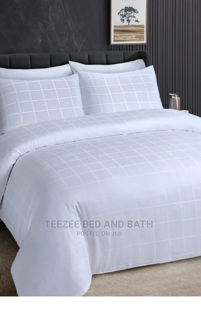 Cotton White Duvet Set
