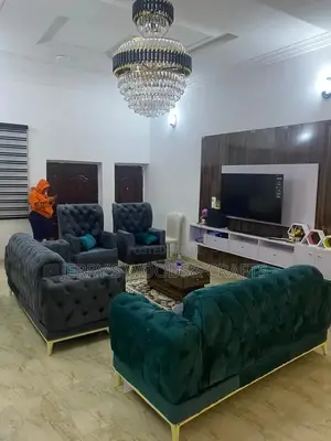 Luxury 7 Seater Living Room Leather Fabric Mroyal Sofa Chair