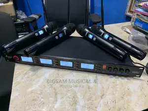 BNK 4 Channels Wireless Handle Microphone