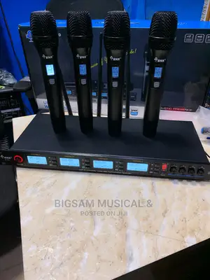 BNK 4 Channels Wireless Handle Microphone