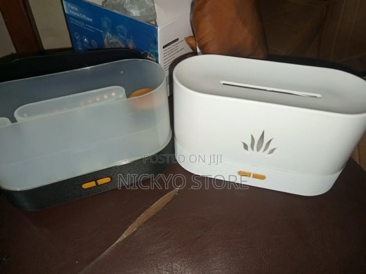 Aroma Diffuser With Flame Light Mist Humidifier