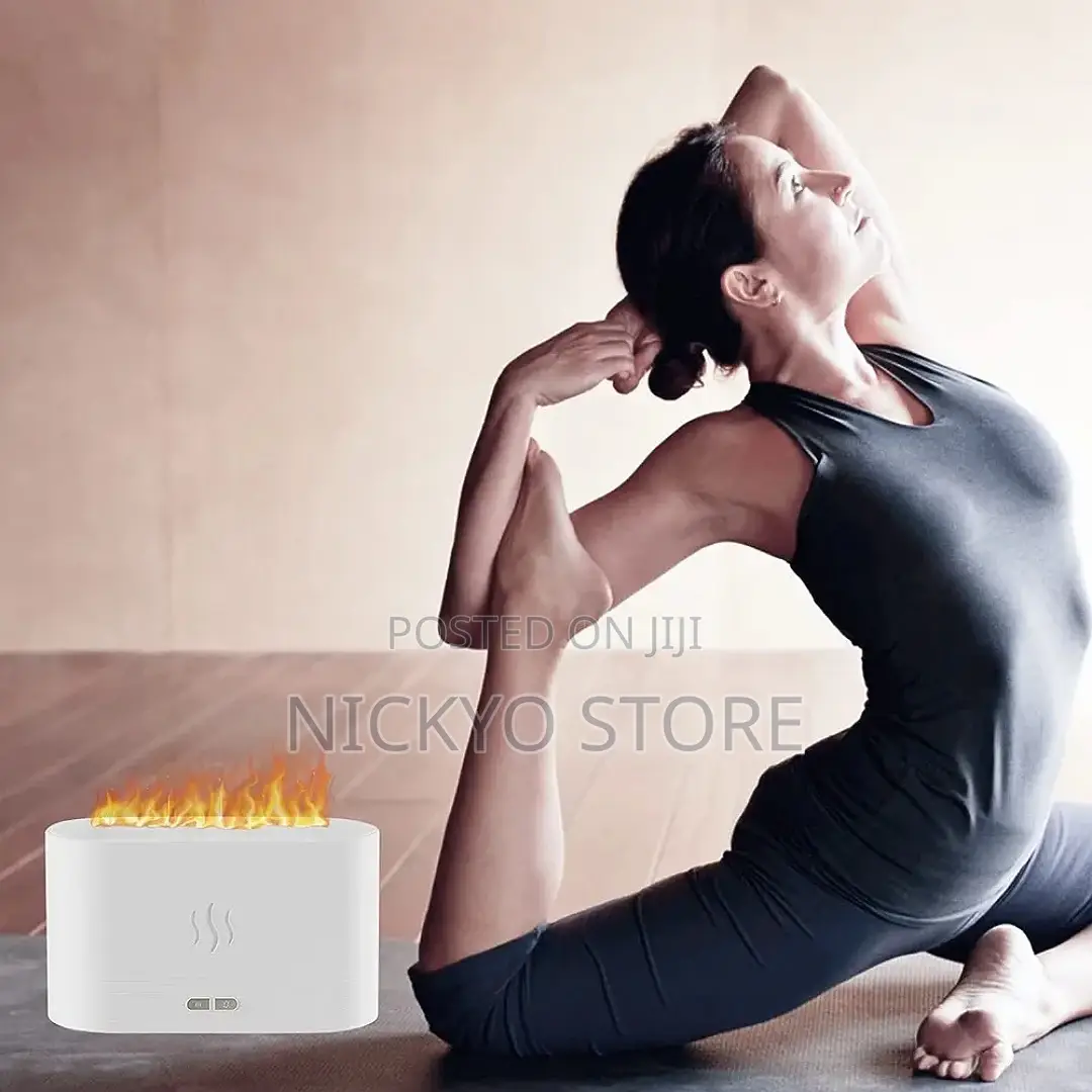 Aroma Diffuser With Flame Light Mist Humidifier