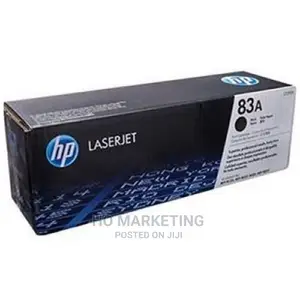 Hp Black Toner 83a With Jet Intelligence