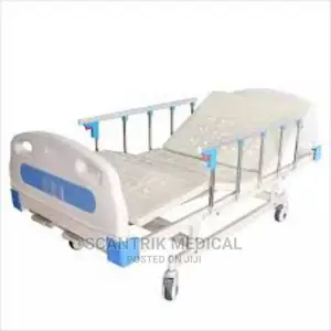 Double Crank Manual Hospital Bed