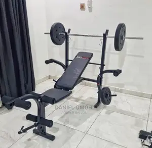 Weight Bench With 50kg Plate