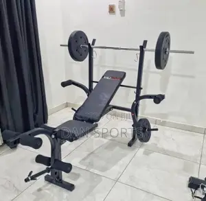 Weight Bench With 50kg Plate