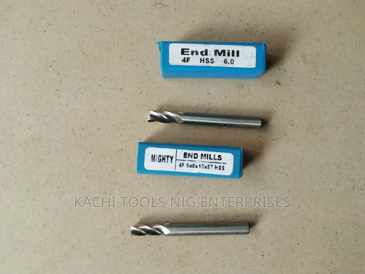 5m HSS 4f End Mill Bit