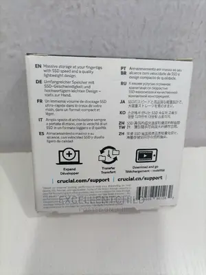 For External Storage (Crucial 1TB X6 Portable SSD)