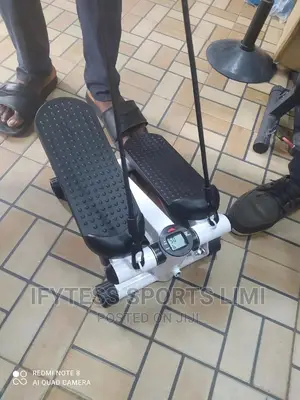 Mini Stepper With Resistance Rope