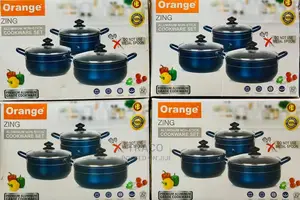 Non-Stick Orange Zing Cookware