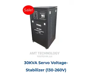 30kva Prag Servo Stabilizer 130v-260v