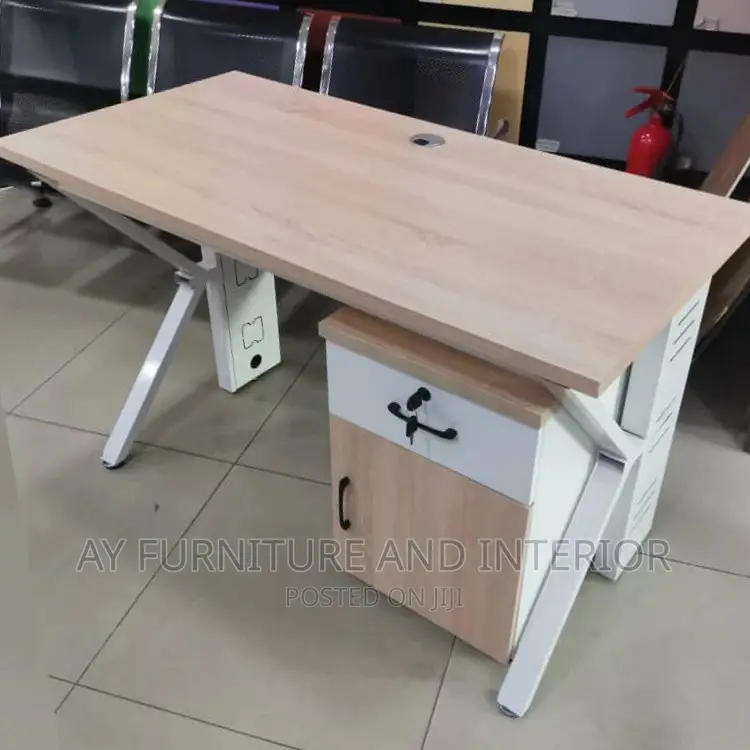 Office Table (Iron Leg)
