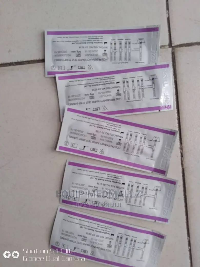 Pregnancy Test Strip by 5 in Ikeja Medical Supplies & Equipment