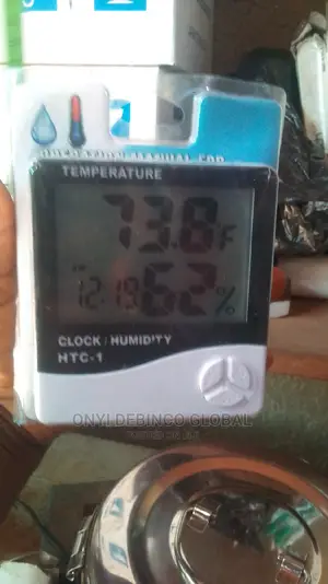Indoor/Room Digital Alarm Clock Temperature/Humidity Meter