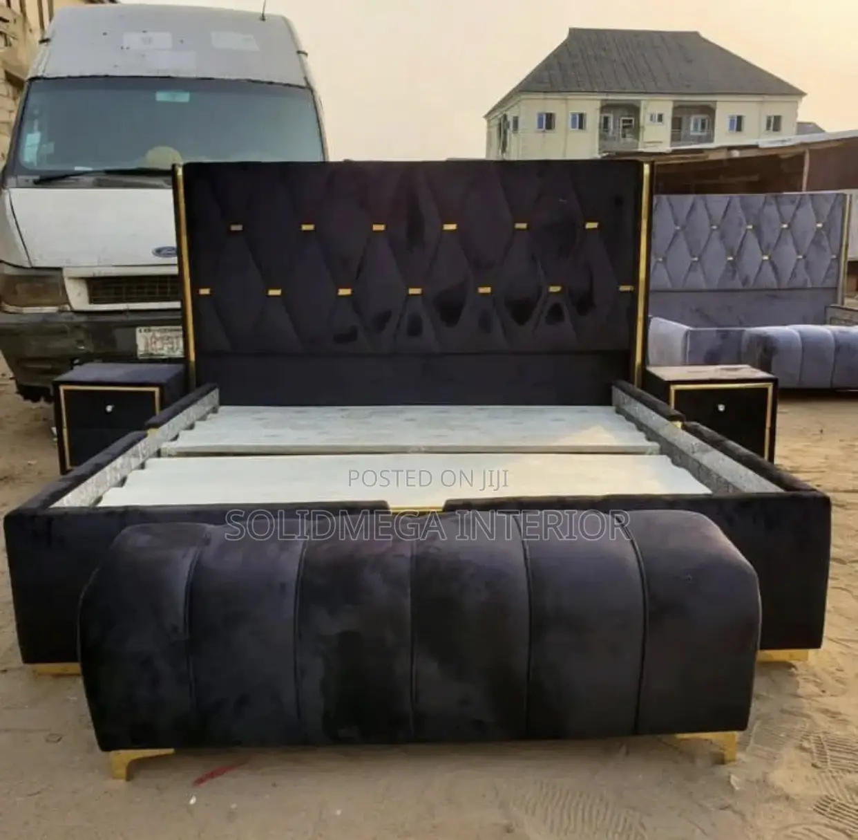 Solid Interior 6by6 Bedframe