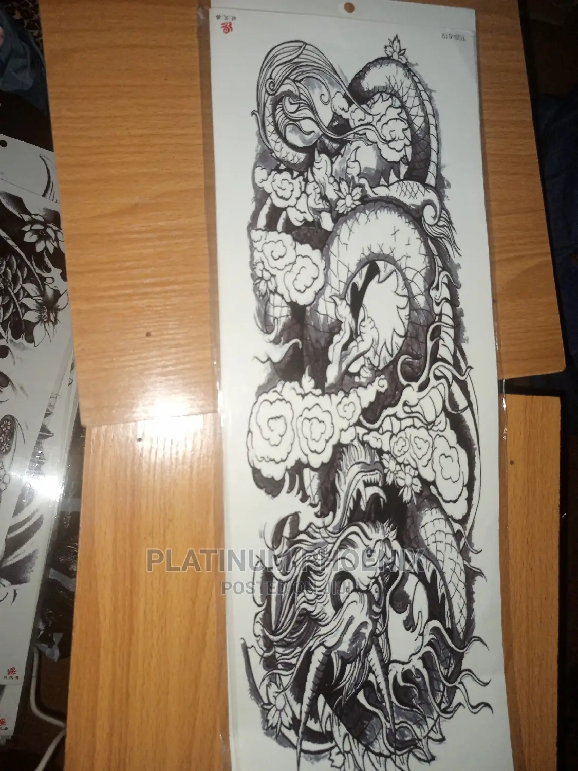 Temporary Tattoo Sticker (Longest)