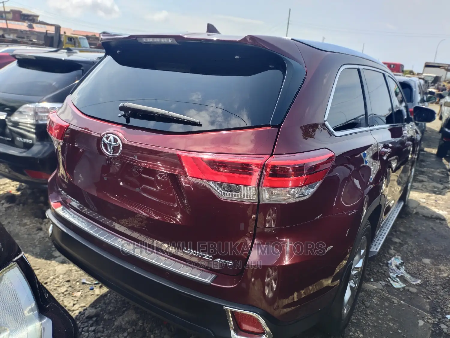 Toyota Highlander 2017 Red