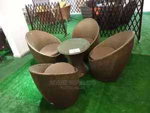 4 Seater Rattan Chair Set for Outdoor/Garden Use