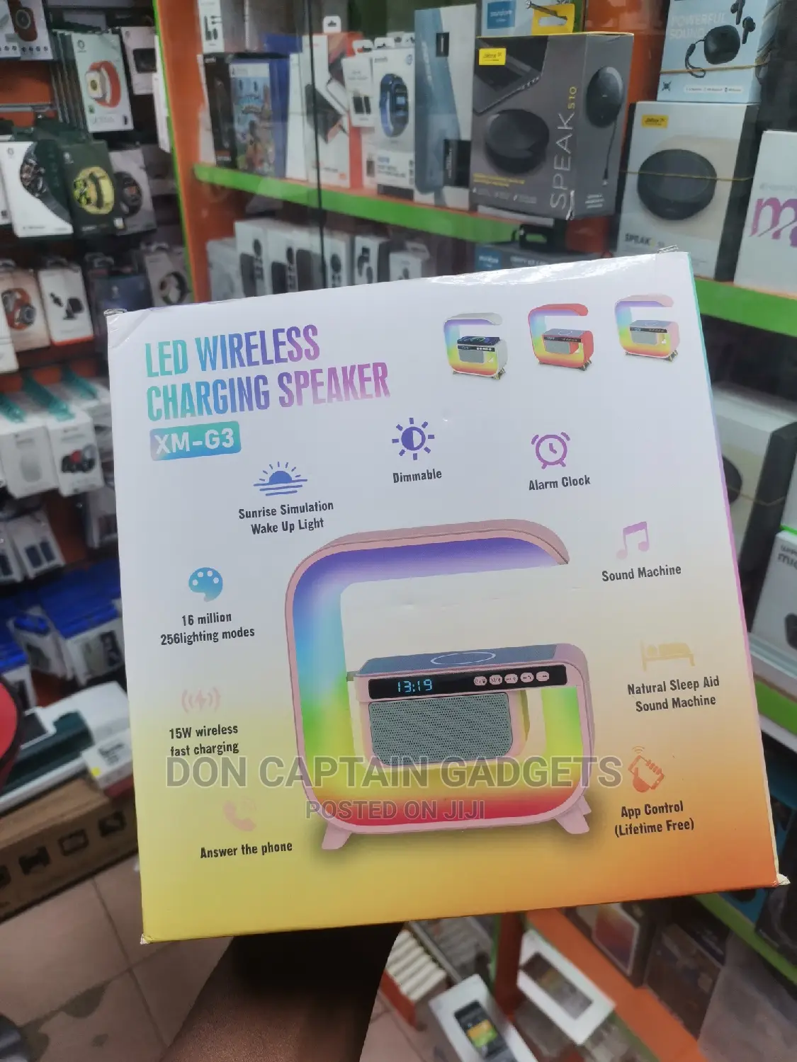 Led Wireless Charging Speaker XM-G3