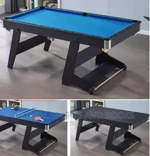 3 in 1 Foldable Snooker, Table Tennis Dining Table