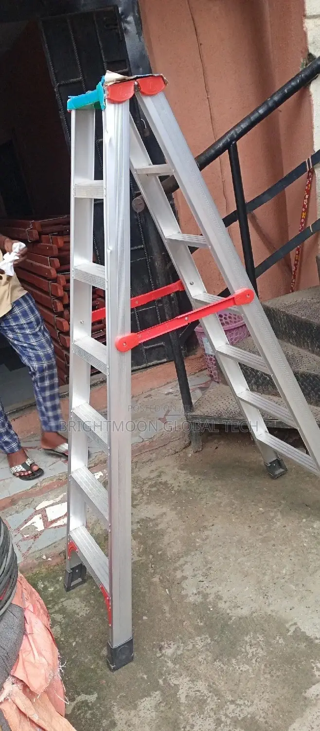6step Alloy Herringbone Ladder