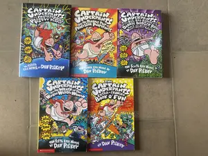 Collection of Captain Underpants (5books)