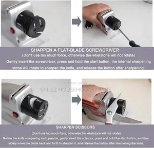 Electric/Manual Knife Sharpener