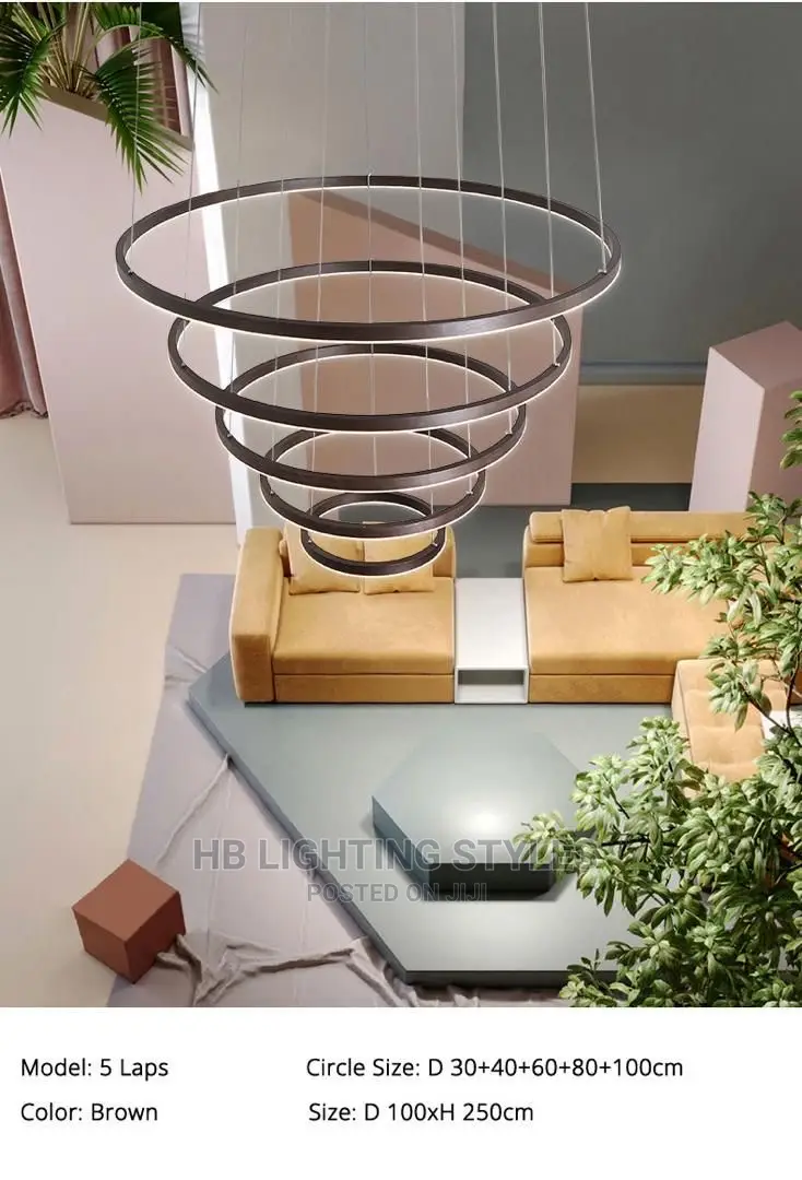 LED Duplex Chandelier Drop Light