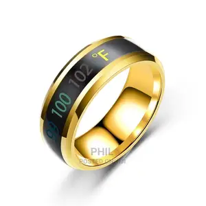 Smart Multifunctional Body Temperature Measuring Ring
