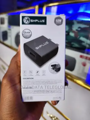 Shplus Quick Charger 45w for Type C and Android Micro USB
