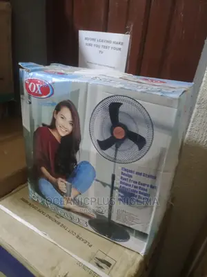 The New Ox18 Inches Nonrechargeable Standing Fan