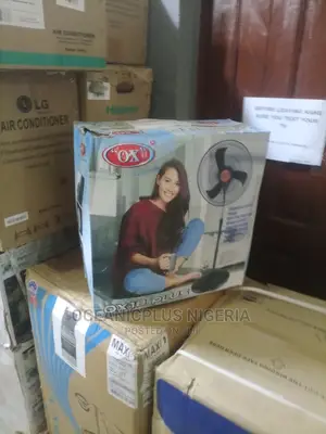 Very Strong Ox18 Inches Nonrechargeable Standing Fan