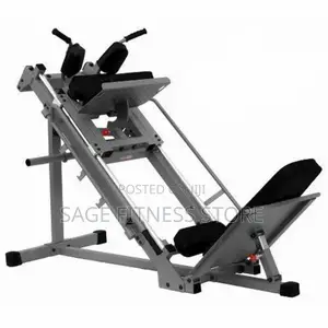 Leg Press Machine and Hack Squat Combo