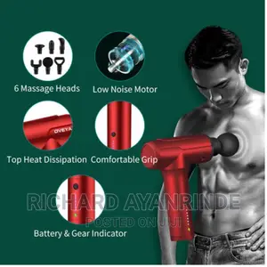 New Smart Electrical Handheld Deep Muscle Massage Gun