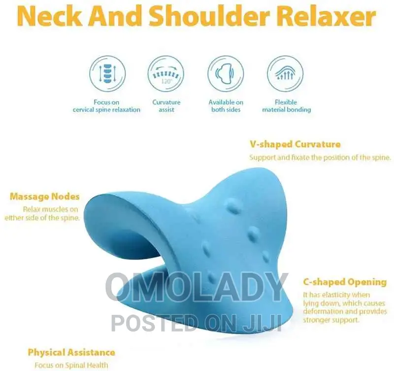 Neck and Shoulder Stretcher Exerciser for Cervical Traction