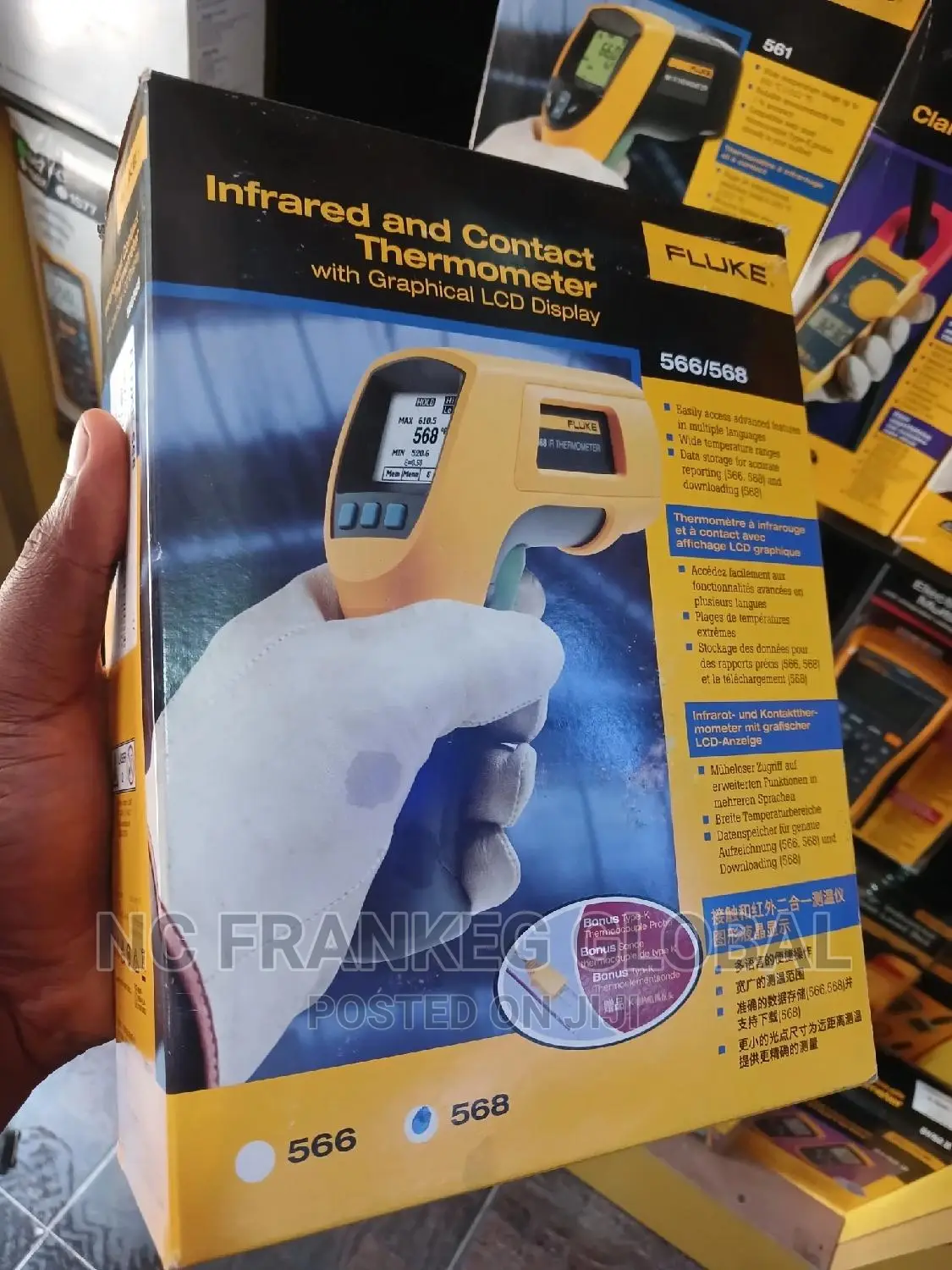 Fluke 566/568 Thermometer
