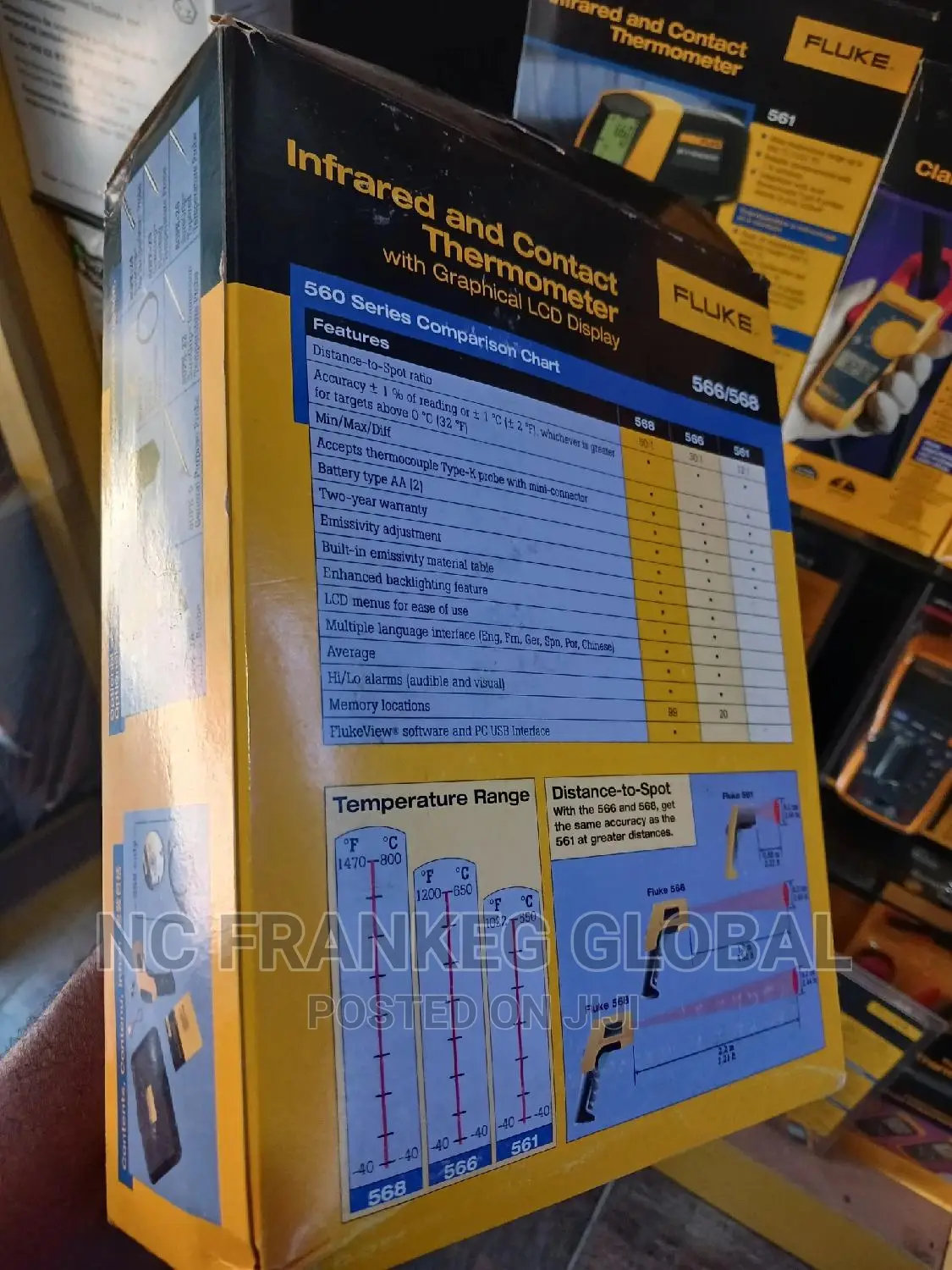 Fluke 566/568 Thermometer