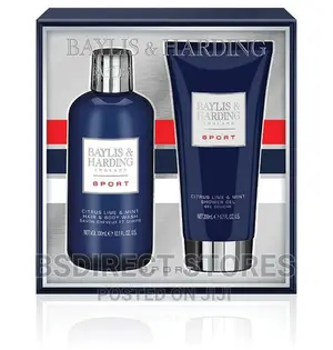 Baylis And Harding Sport Citrus Lime And Mint Grooming Set