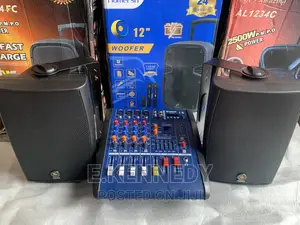 Photo - Professional Yamaha Hanging Speakers With Yamaha Amplifier