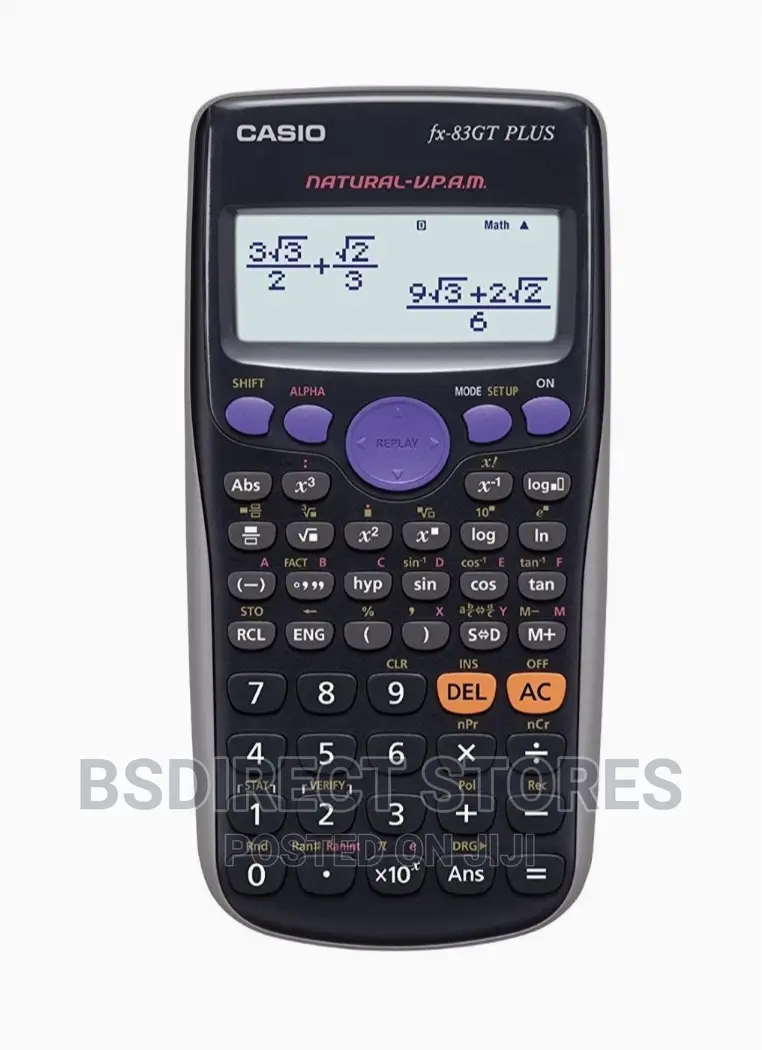 Casio FX-83ES Scientific Calculator Handheld Natural Textbook Display