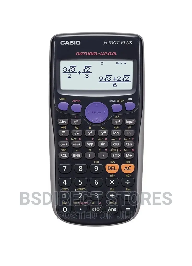 Casio FX-83ES Scientific Calculator Handheld Natural Textbook Display